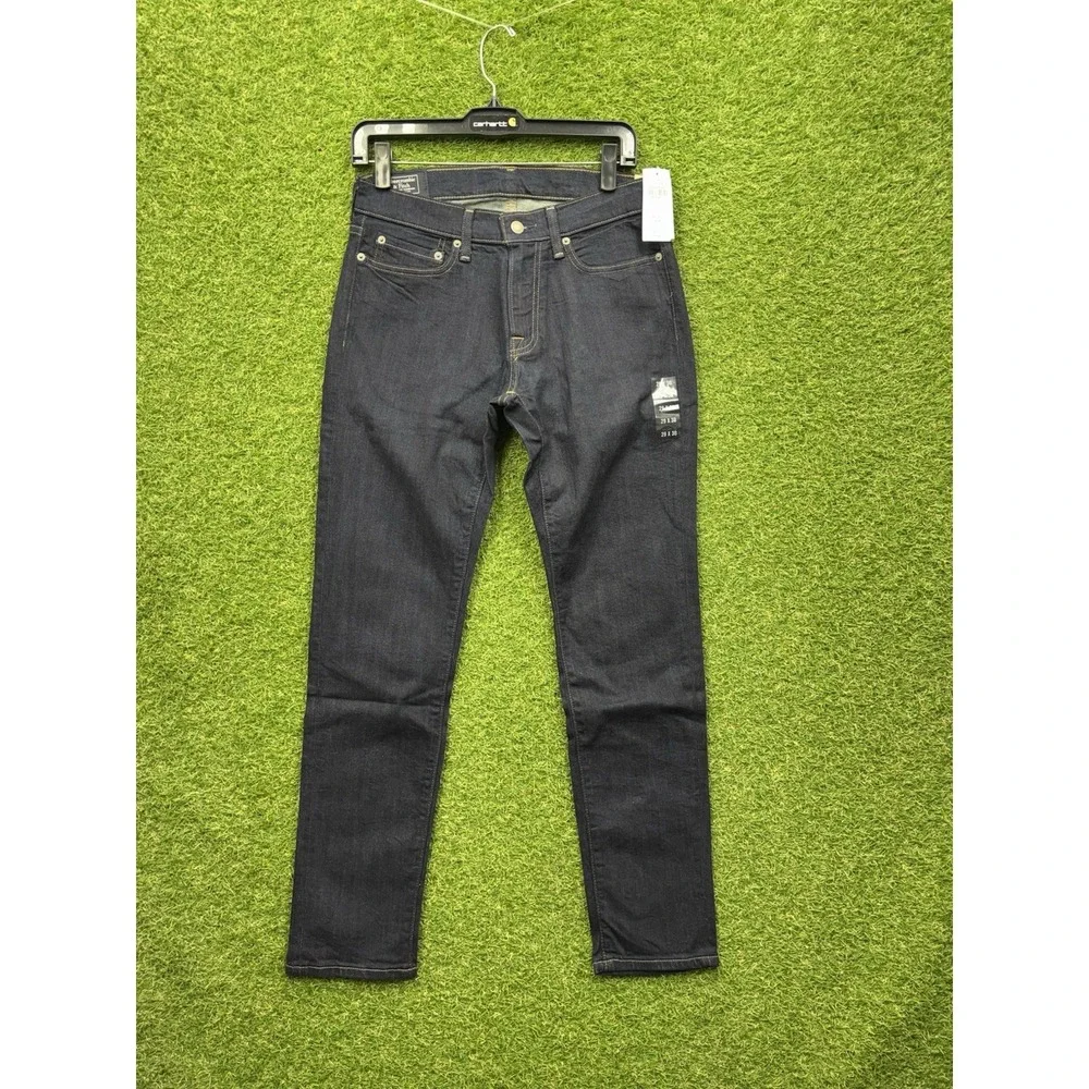 Abercrombie & Fitch Jeans Mens 29x30 Felix Super Skinny Dark Wash Black Denim